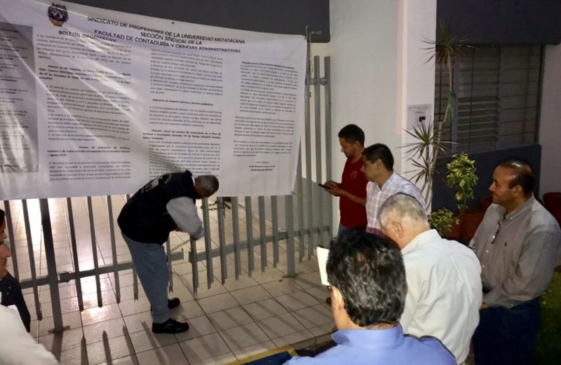 Liberan la Facultad de Contaduría de la UMNSH; acuerdan mesa de trabajo