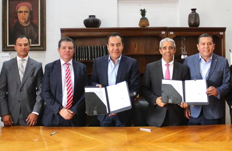 Firman convenio de colaboración Gobierno del estado y Colegio de Notarios de Michoacán