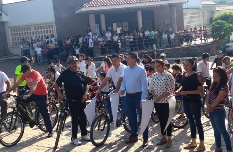 Potencionaremos el deporte en Chinicuila: José Antonio Medina. Se lleva a cabo 2do paseo de “bici”