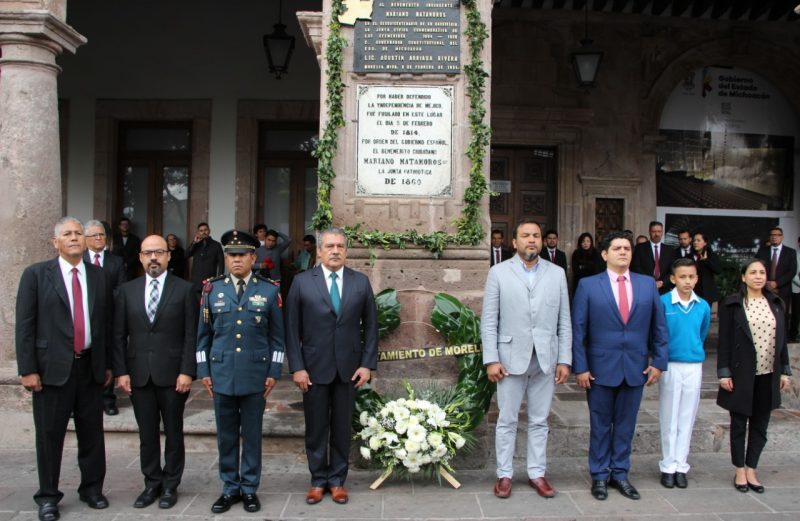 El Poder Legislativo presente en acto cívico para conmemorar el 206 aniversario luctuoso de Don Mariano Matamoros.