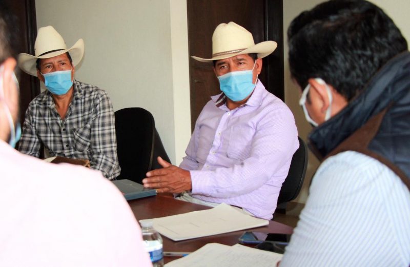 Todo el apoyo a la comunidad indígena; coordinación y trabajo conjunto: Marco Aurelio Nava